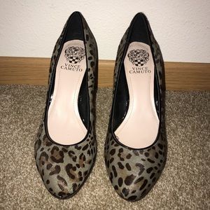 Vince Camuto Animal Print Heels